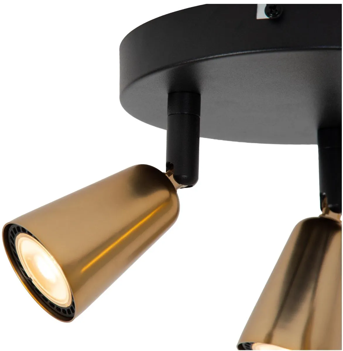 Lucide Tiana Plafondspot 3xGU10 - Champagne