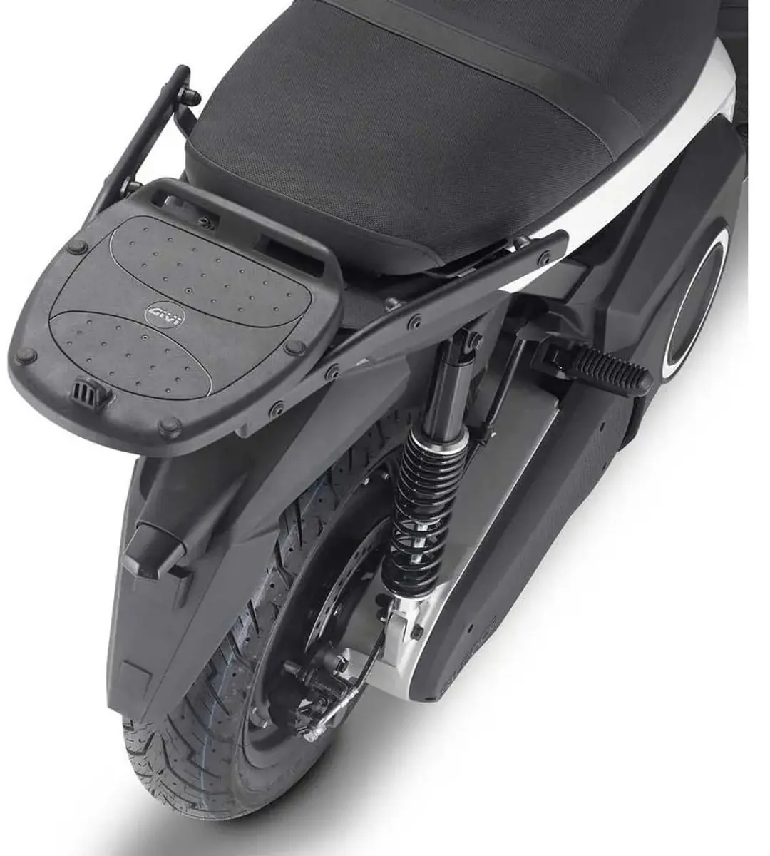 Givi Seat Mo/silence S01 Topkoffer Achtermontage Zilver