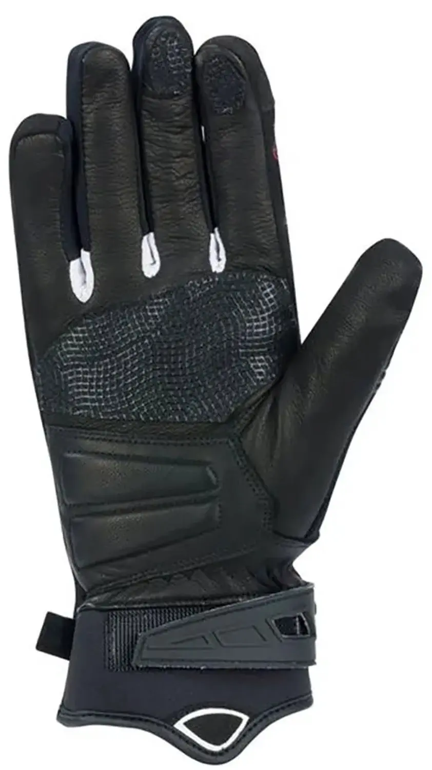 Bering Morius Handschoenen T8 - Zwart/Grijs/Wit - afbeelding 2 van 3