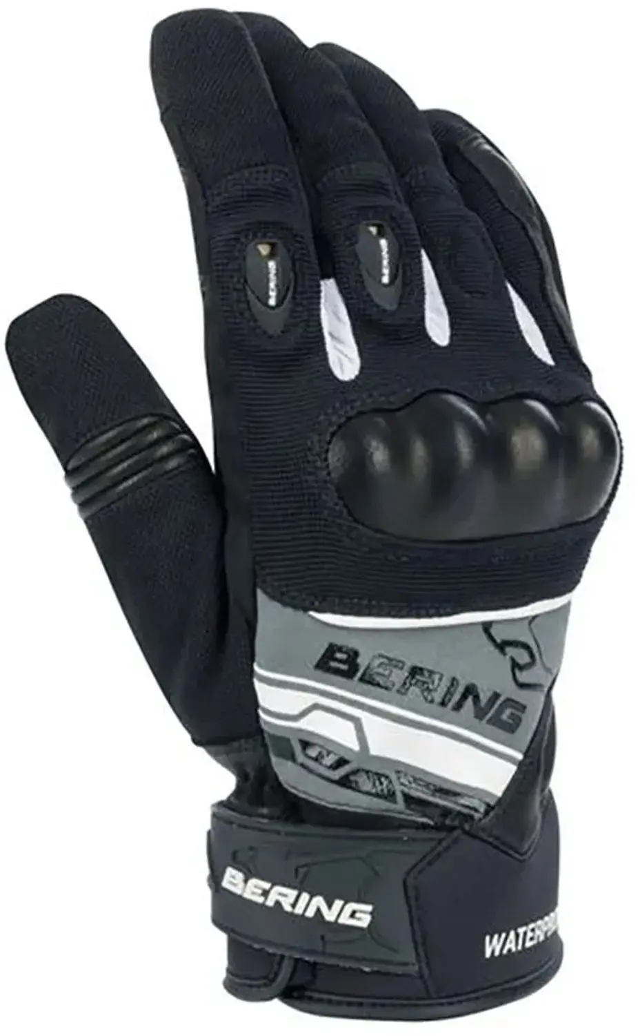 Bering Morius Handschoenen T8 - Zwart/Grijs/Wit - afbeelding 3 van 3