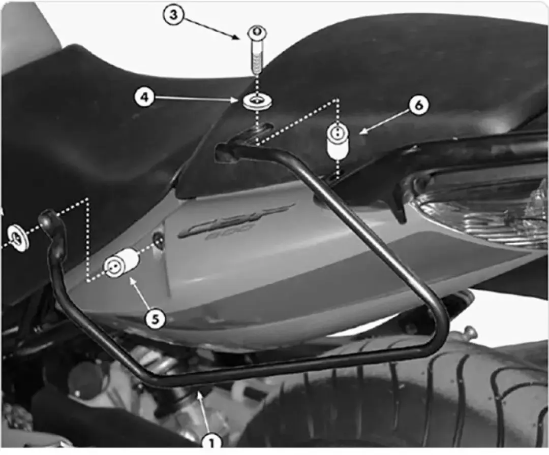 Givi T218 Zadeltassen - Zwart - afbeelding 2 van 2