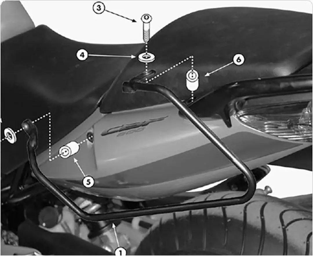 Givi T218 Zadeltassen