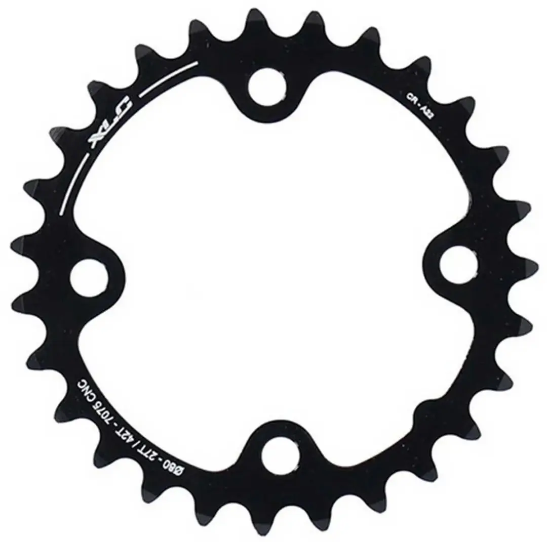 XLC Sram CR-A22 Kettingblad 27T - 80 BCD - Zwart - afbeelding 2 van 2