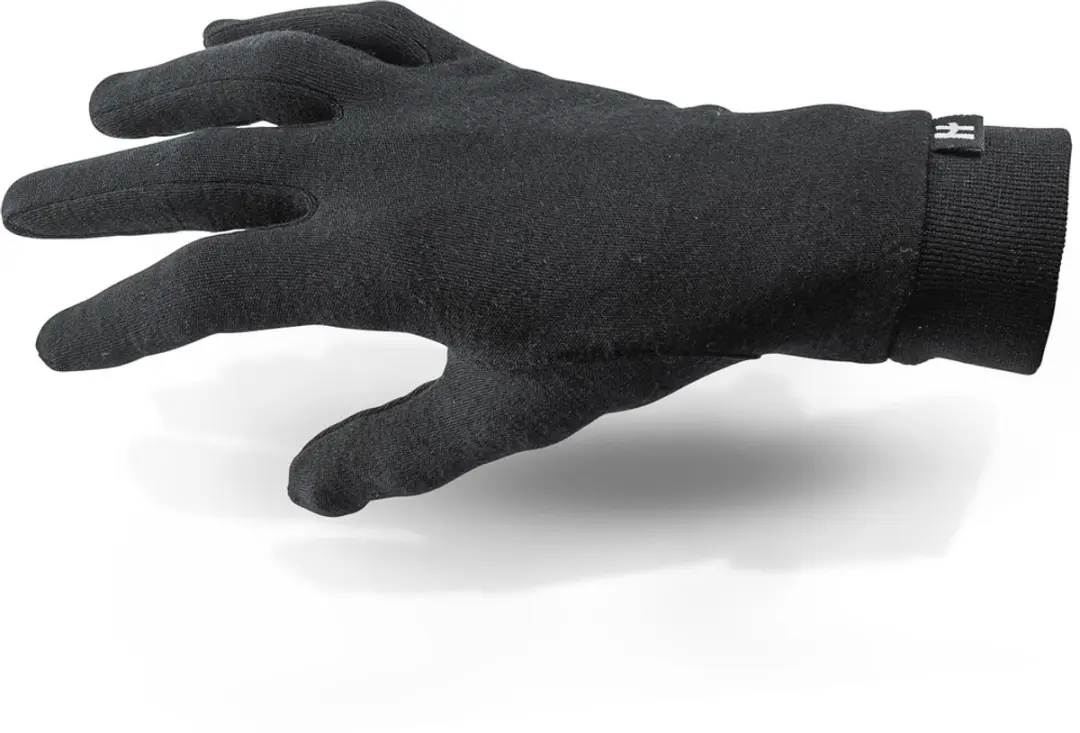 Halvarssons Motorhandschoenen Wool Underglove Black 710-23121000