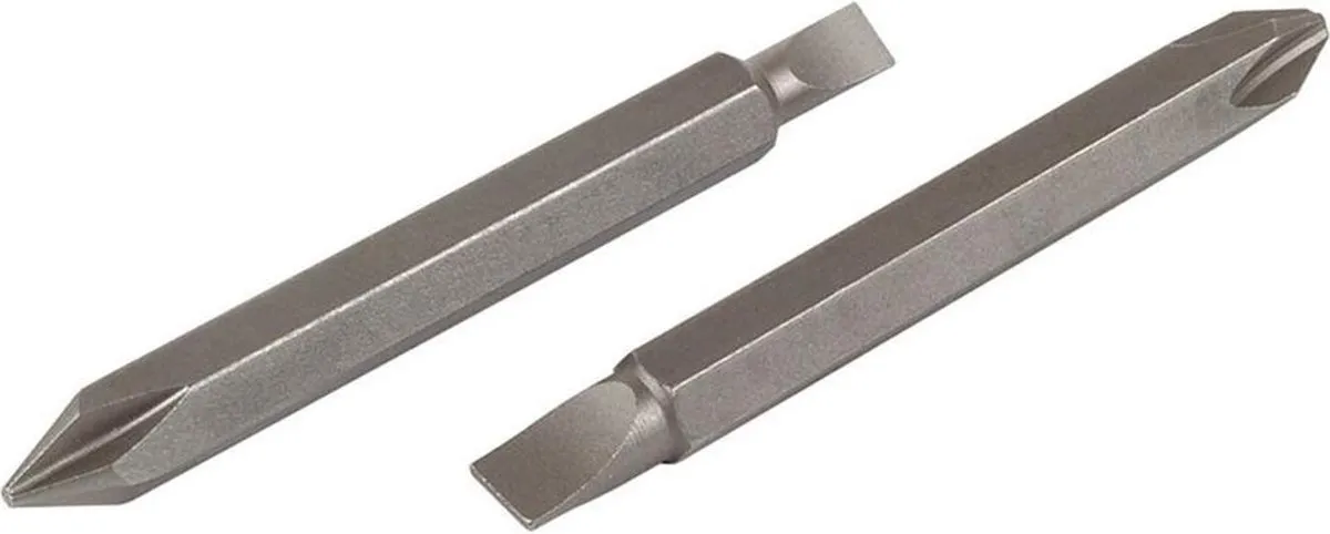 Wolfcraft Dubbele Bitset PZ 2-delig 60mm