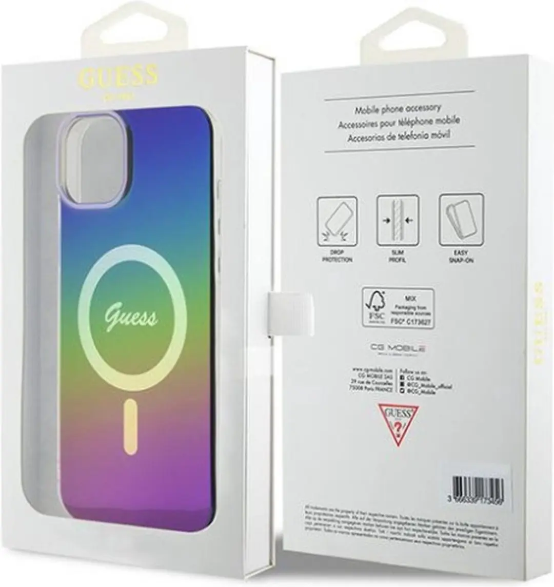 Guess GUHMP15SHITSK iPhone 15 Hoes - Veelkleurig - afbeelding 5 van 6