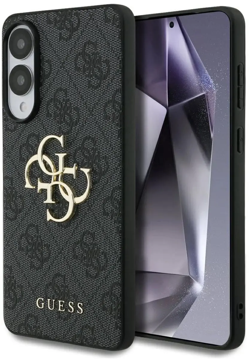 Guess Big 4G Logo Hoes Samsung Galaxy S25 Edge - Zwart