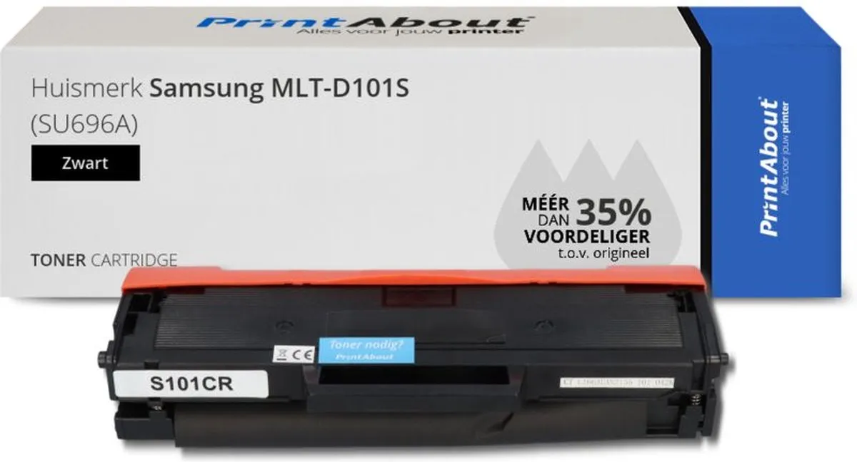 PrintAbout MLT-D101S Toner Zwart