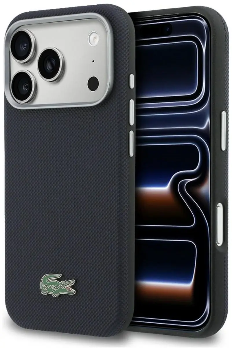 Lacoste Semi Wrap Petit Pique Hoesje iPhone 17 Pro Max
