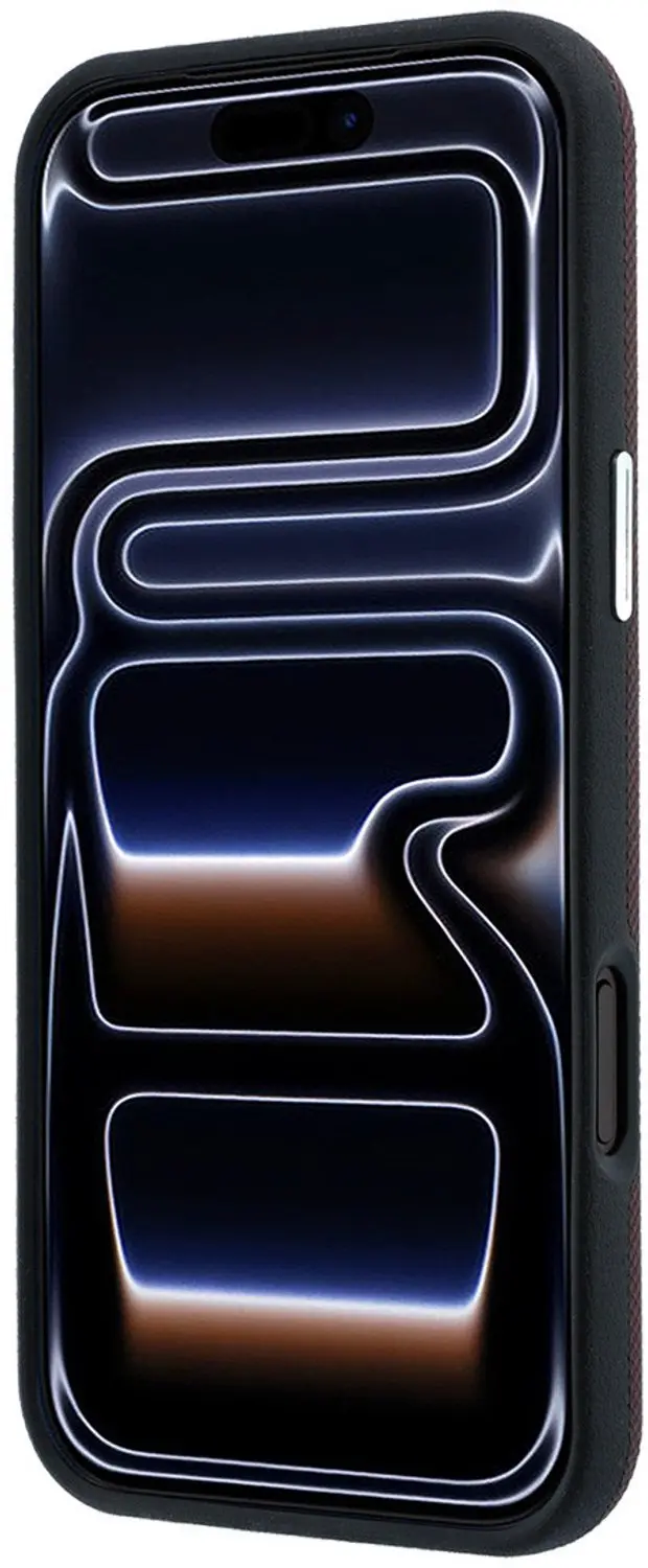 Lacoste Petit Pique MagSafe-hoesje iPhone 18/17 Pro Max - Bordeauxrood - afbeelding 5 van 6