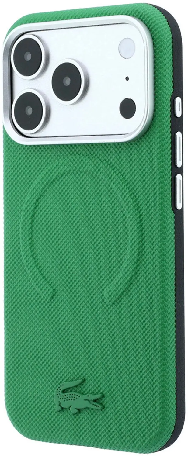 Lacoste iPhone 18 Pro hoesje MagSafe - Groen - afbeelding 2 van 6