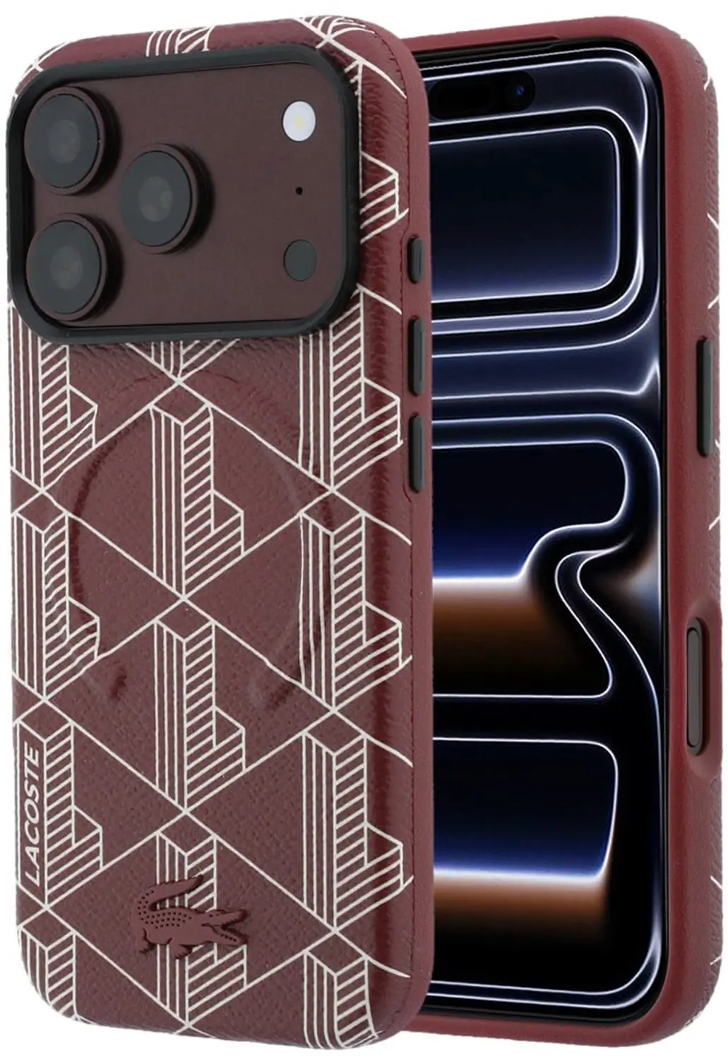 Lacoste Backcover hoesje voor iPhone 18 Pro Max en iPhone 17 Pro Max
