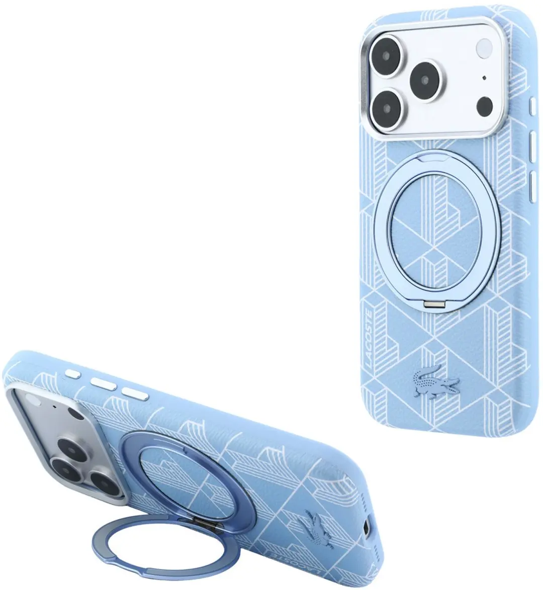 Lacoste Case Blend MagSafe Lichtblauw
