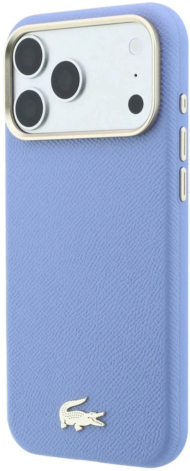 Lacoste Champs Elysees MagSafe-hoesje iPhone 18 Pro - Lichtblauw - afbeelding 2 van 6
