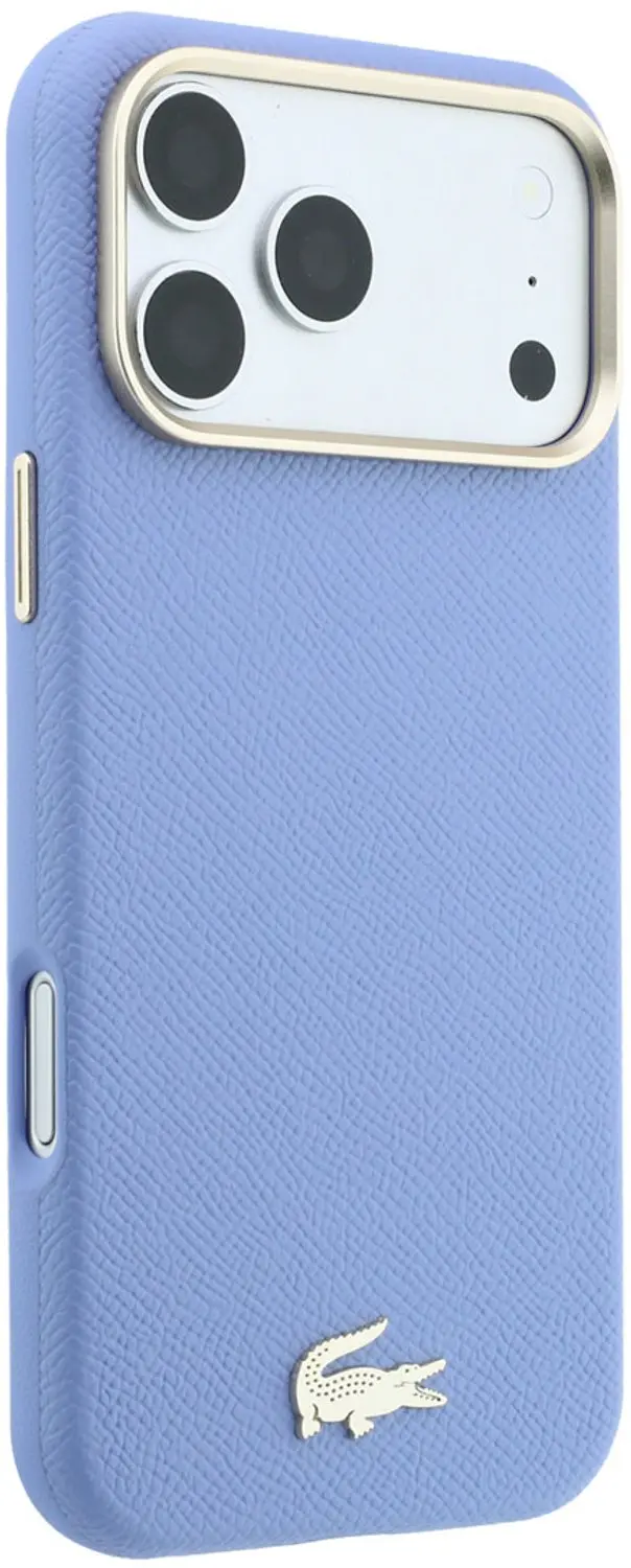 Lacoste Champs Elysees MagSafe-hoesje iPhone 18 Pro - Lichtblauw - afbeelding 4 van 6