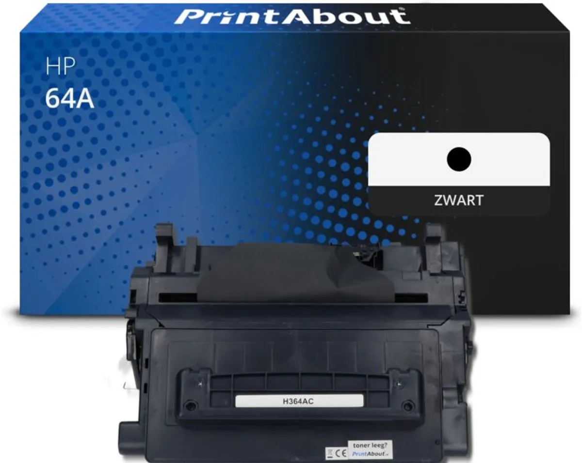 PrintAbout HP 64A CC364A Toner Zwart