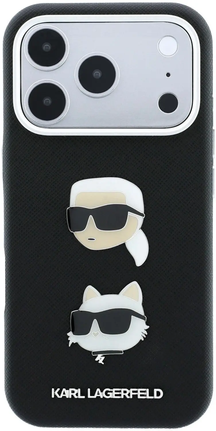 Karl Lagerfeld iPhone 18 Pro Hoesje - Zwart - afbeelding 3 van 6