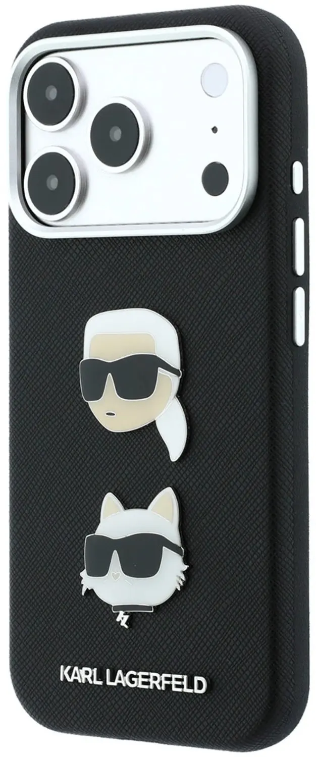 Karl Lagerfeld iPhone 18 Pro Hoesje - Zwart - afbeelding 2 van 6