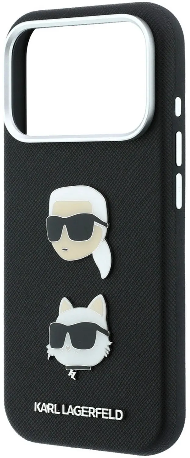 Karl Lagerfeld iPhone 18 Pro Hoesje - Zwart - afbeelding 6 van 6