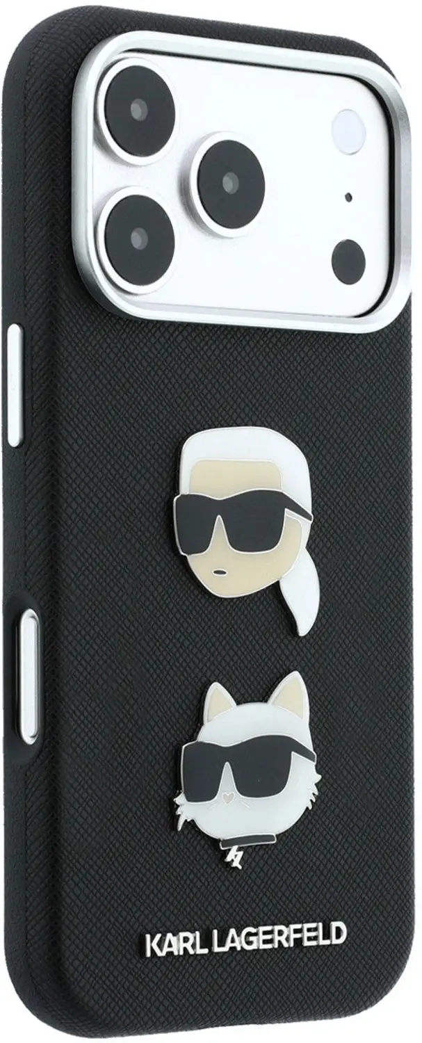 Karl Lagerfeld iPhone 18 Pro Hoesje - Zwart - afbeelding 4 van 6