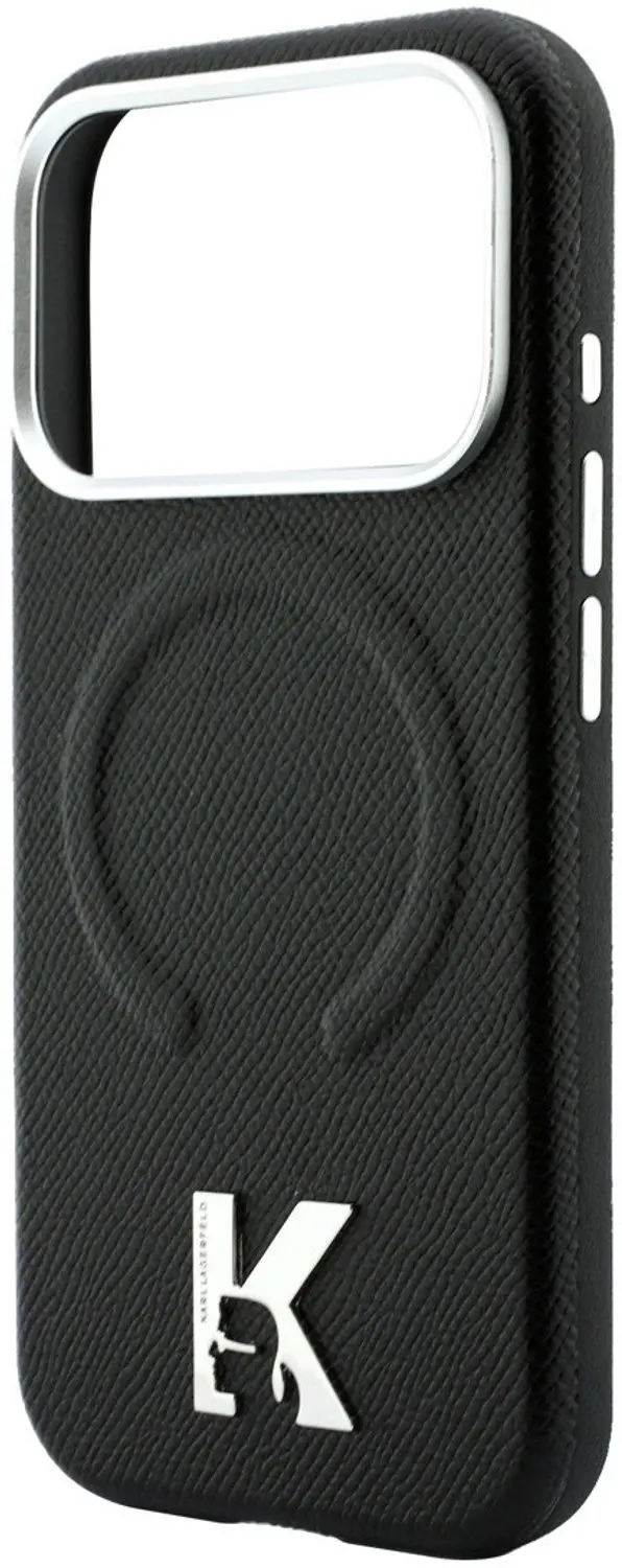 Karl Lagerfeld MagSafe Hoesje iPhone 18/17 Pro Max - Zwart - afbeelding 6 van 6
