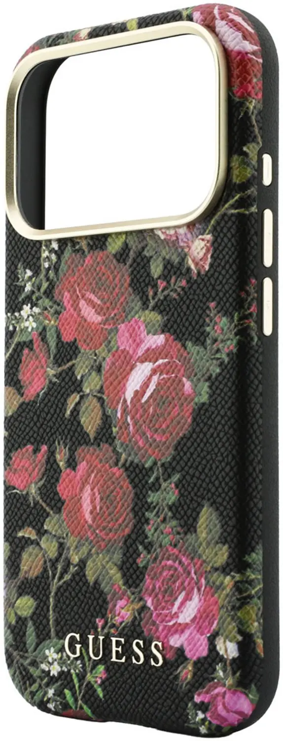 Guess Backcover Hoesje iPhone 18 Pro - MagSafe - Zwart - afbeelding 5 van 6