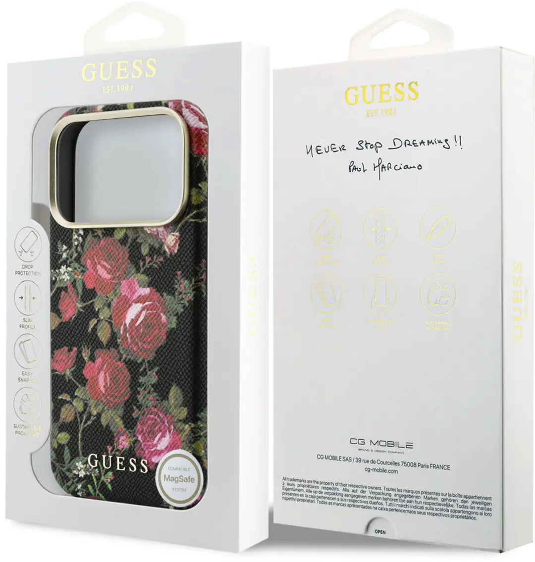 Guess Hoesje iPhone 18 Pro Max - Harde Behuizing - Zwart - afbeelding 3 van 6