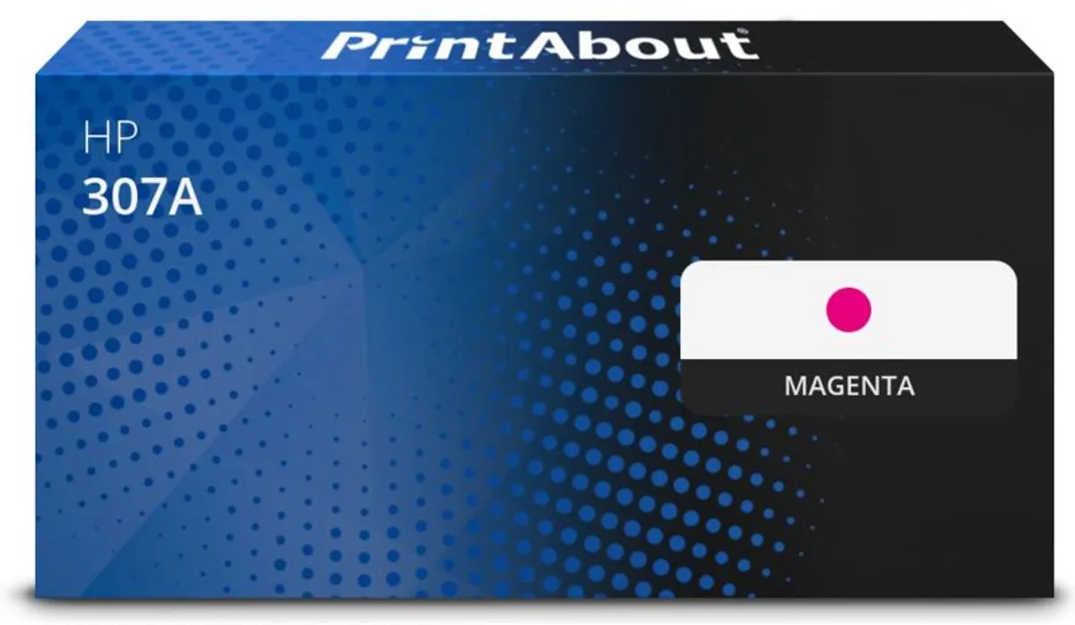 PrintAbout Huismerk HP 307A CE743A Toner Magenta