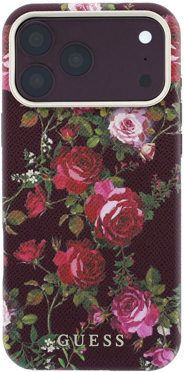 Guess iPhone 18 Pro Max Hoesje MagSafe - Bordeauxrood - afbeelding 2 van 6