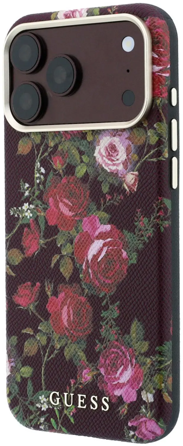 Guess iPhone 18 Pro Max Hoesje MagSafe - Bordeauxrood - afbeelding 4 van 6