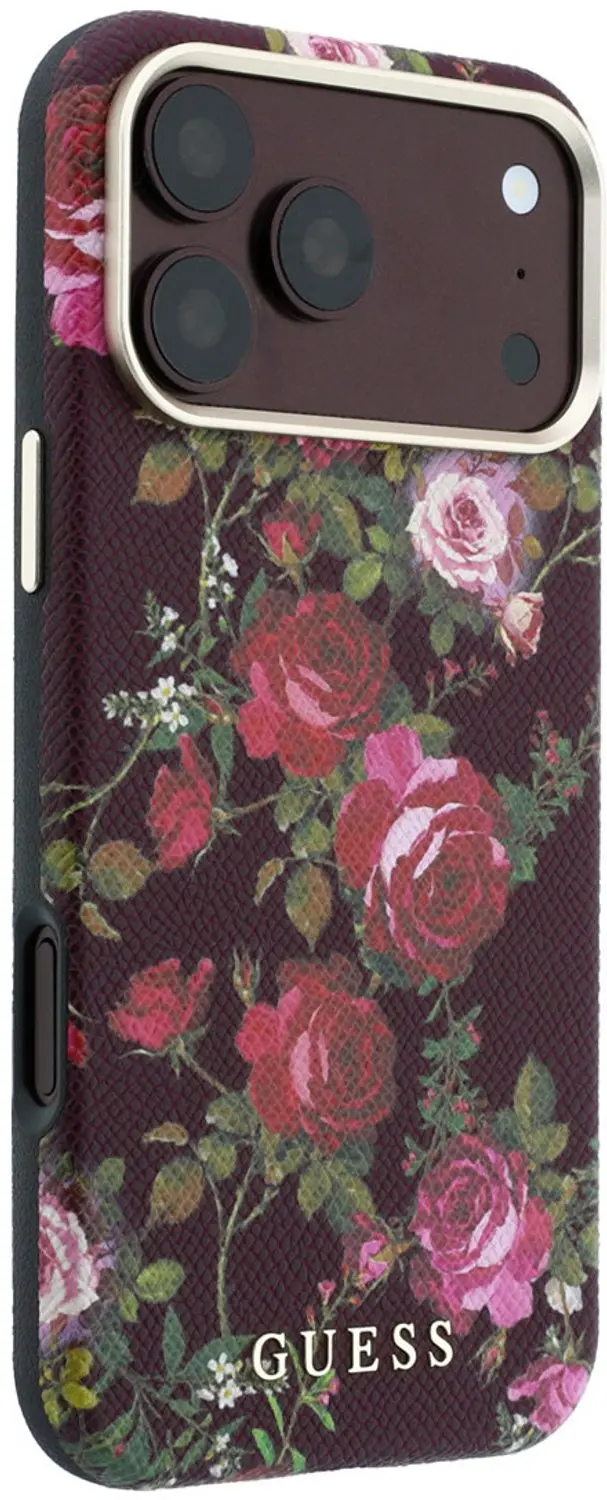 Guess iPhone 18 Pro Max Hoesje MagSafe - Bordeauxrood - afbeelding 3 van 6