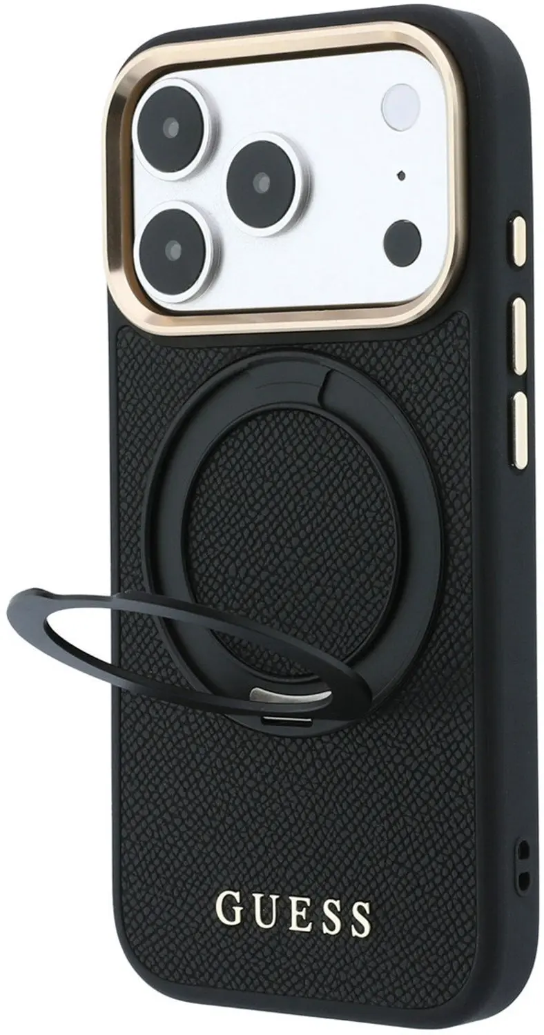 Guess iPhone 18 Pro Telefoonhoesje - MagSafe - Zwart - afbeelding 4 van 6