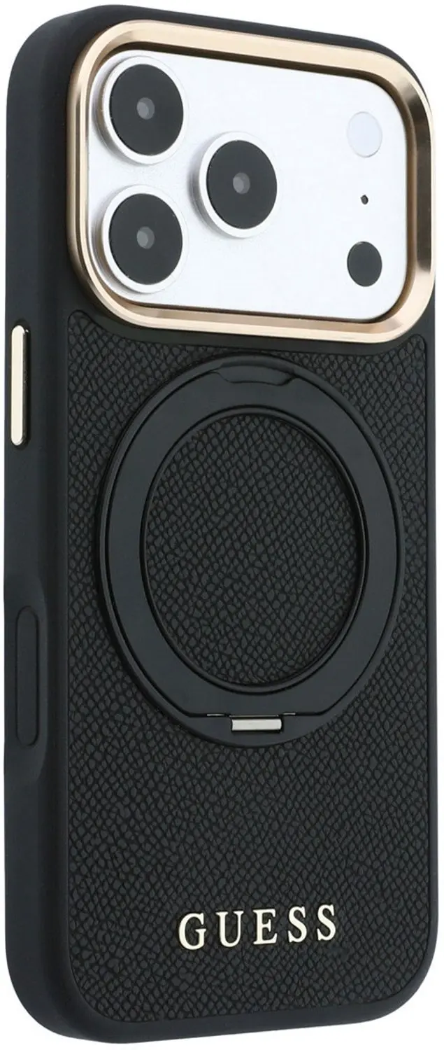 Guess iPhone 18 Pro Telefoonhoesje - MagSafe - Zwart - afbeelding 3 van 6