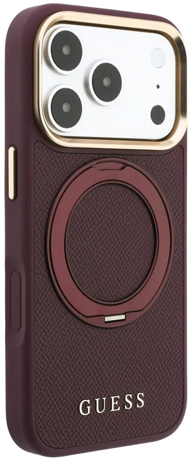Guess Ring Stand 360 Hoesje iPhone 18 Pro - MagSafe - afbeelding 4 van 6