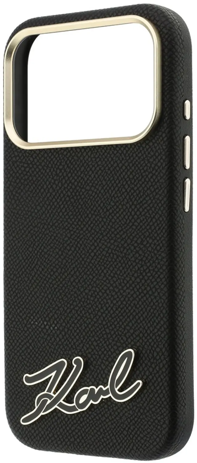 Karl Lagerfeld iPhone 18 Pro Max Hoesje - Zwart - afbeelding 6 van 6