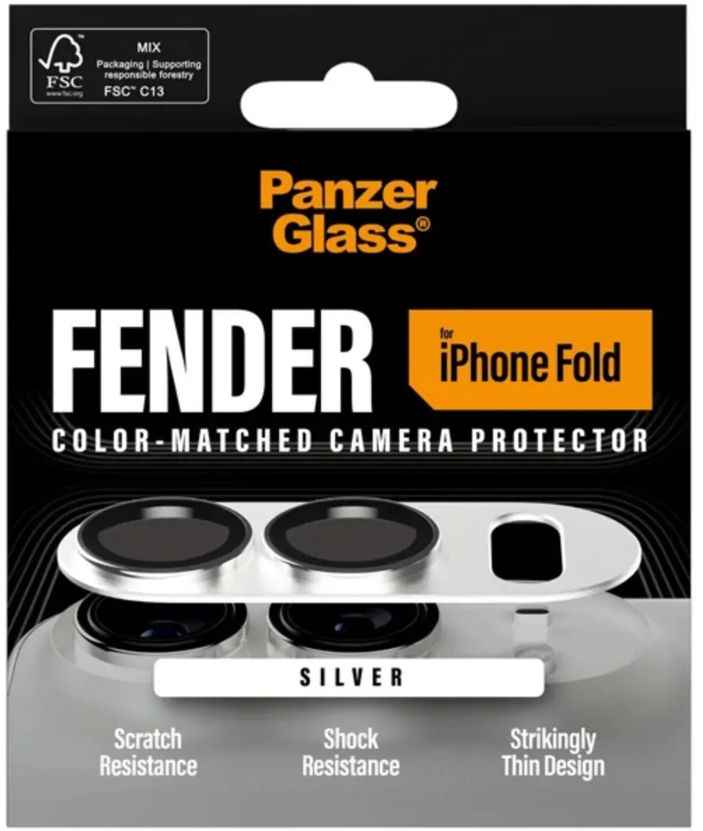 PanzerGlass PG29718 Camera Lens Protector - iPhone Duo - Wit - afbeelding 4 van 6