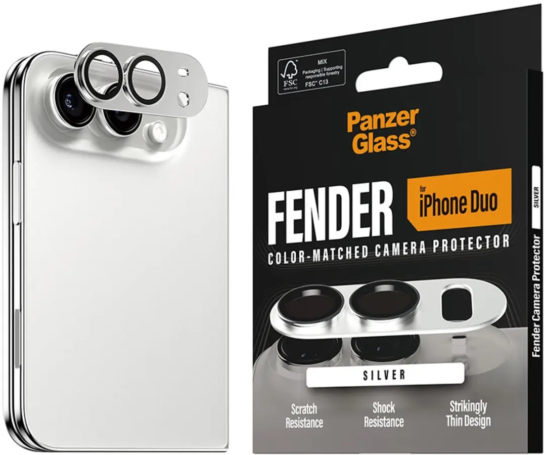 PanzerGlass PG29718 Camera Lens Protector - iPhone Duo - Wit - afbeelding 6 van 6