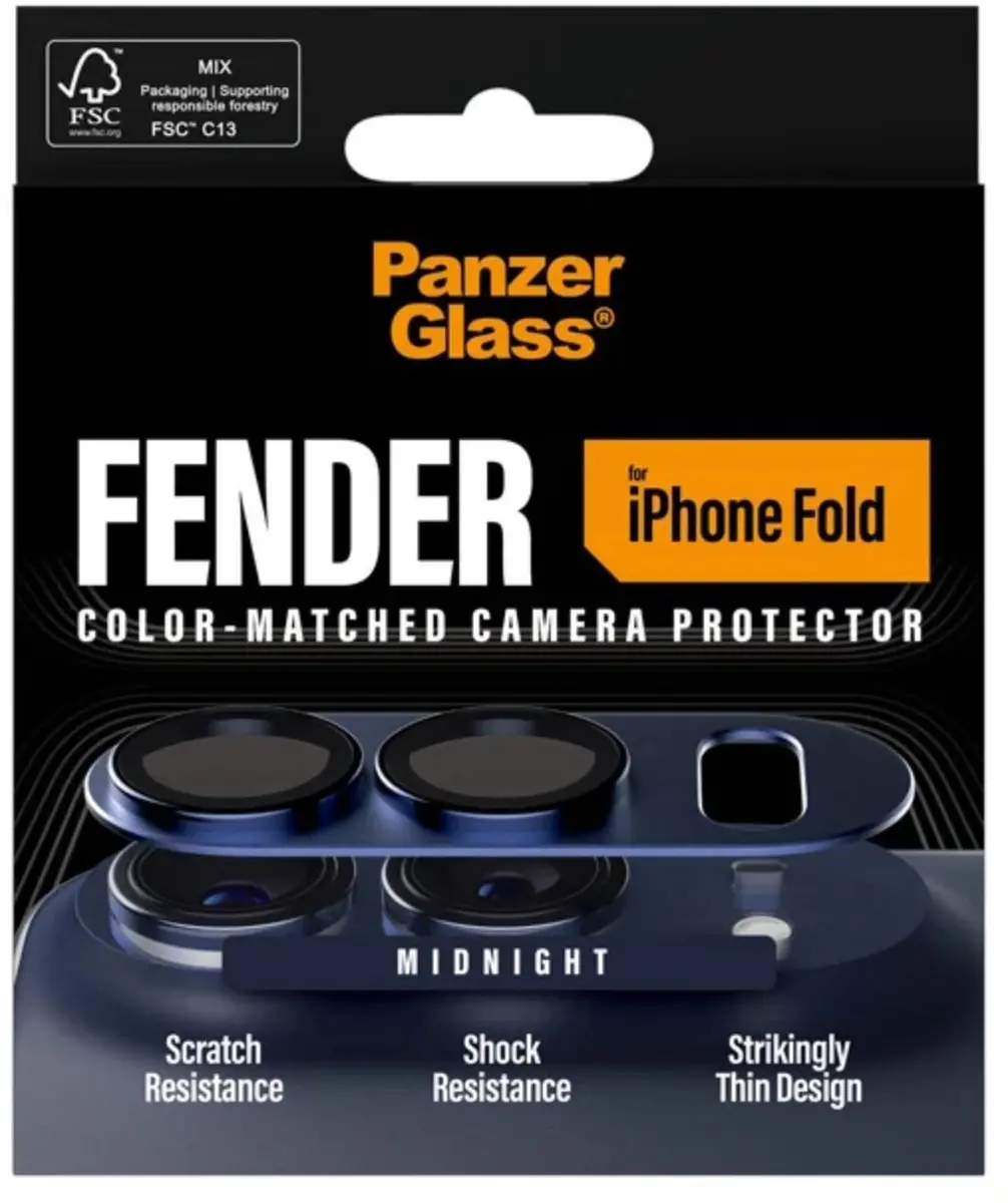 PanzerGlass PG03989 Camerabeschermer iPhone Duo - Middernachtzwart - afbeelding 4 van 6