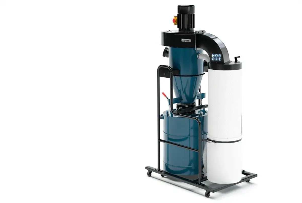 HBM Mobiele Stofafzuiginstallatie 2200 Watt (400 Volt)