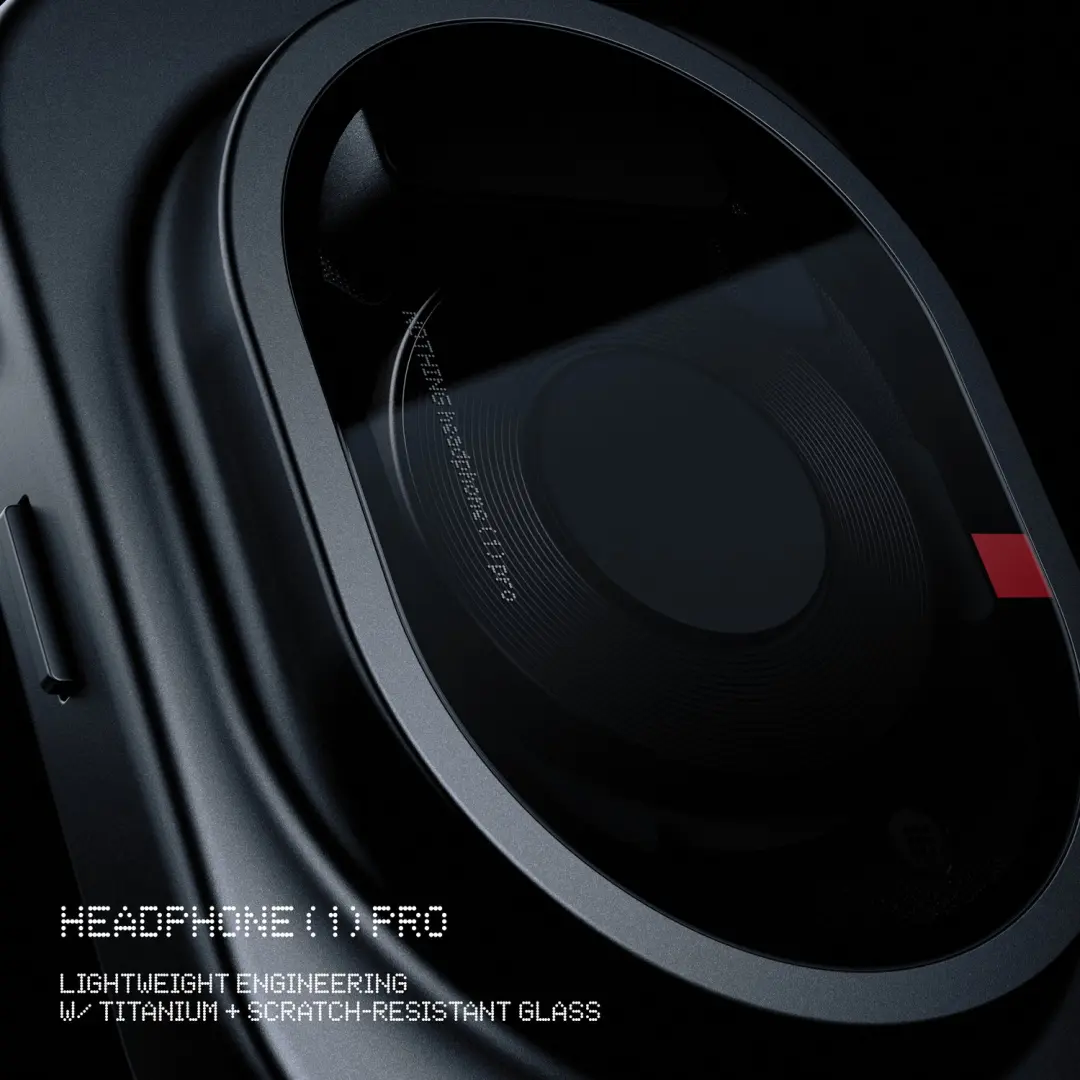 Nothing Headphone (1) Pro Hoofdtelefoon - Wit - afbeelding 6 van 6