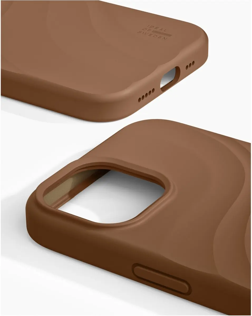 iDeal of Sweden Soft Swirl MagSafe Hoesje - Salted Caramel - afbeelding 2 van 6