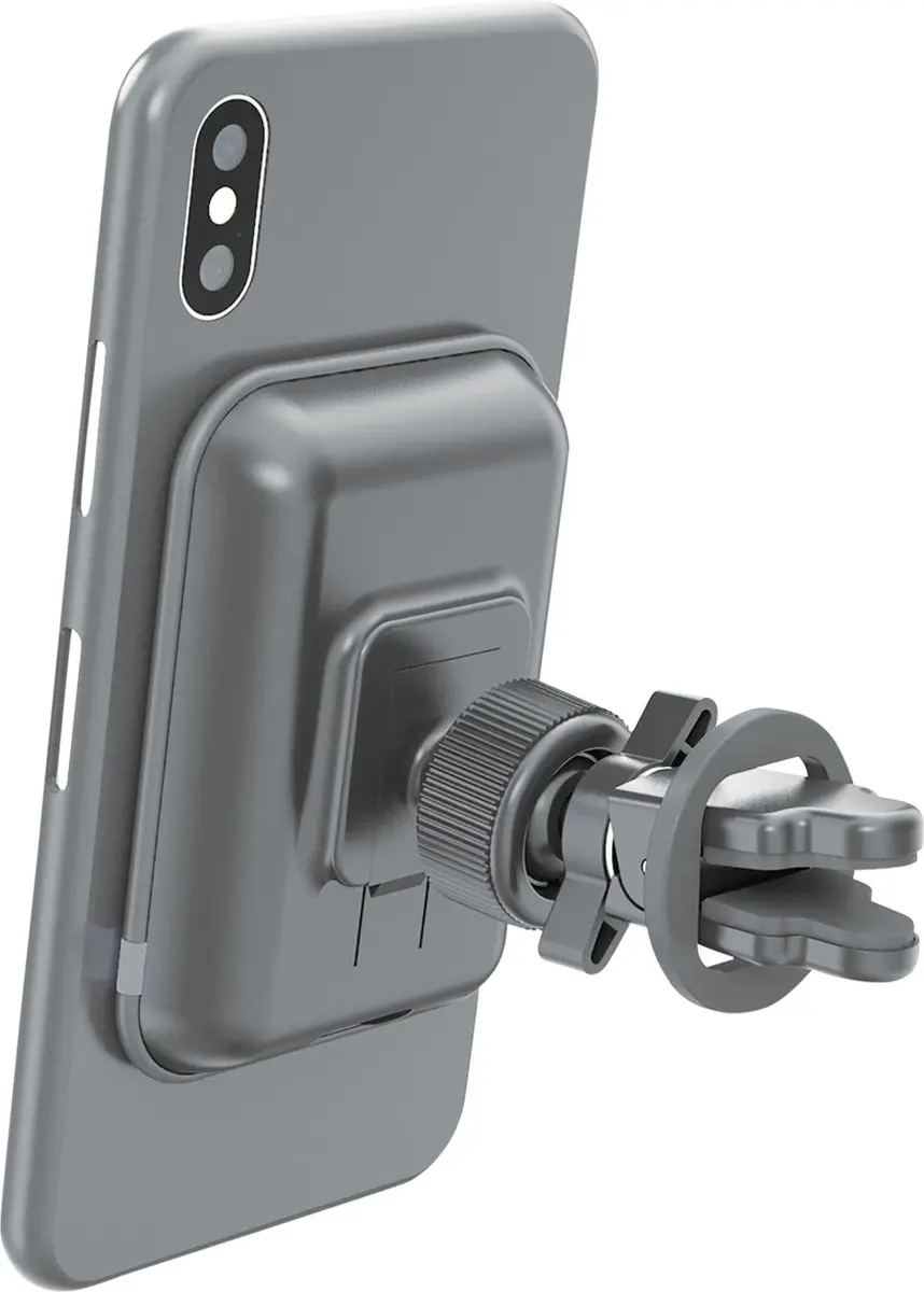 Ghost Charge Smartphonehouder met Draadloze Magnetische Oplader