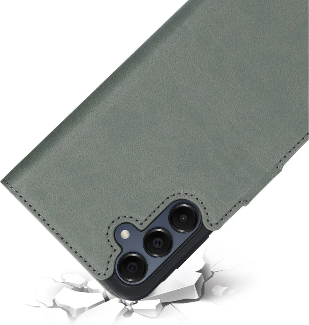 Mobiparts Classic Wallethoesje Samsung Galaxy A16 - Groen - afbeelding 3 van 4