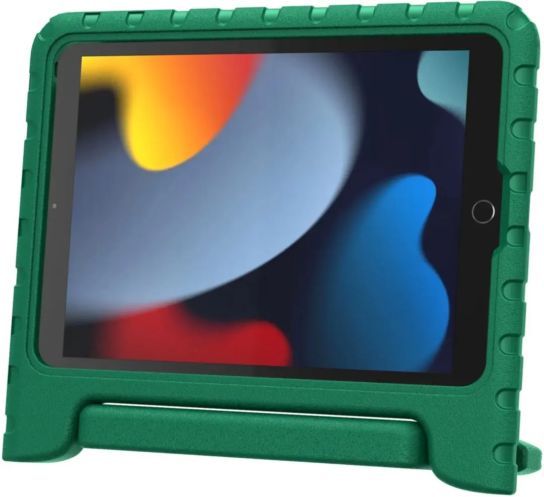 HappyCase iPad 10.2/10.9 Kinderhoes - Donker Groen - afbeelding 6 van 6