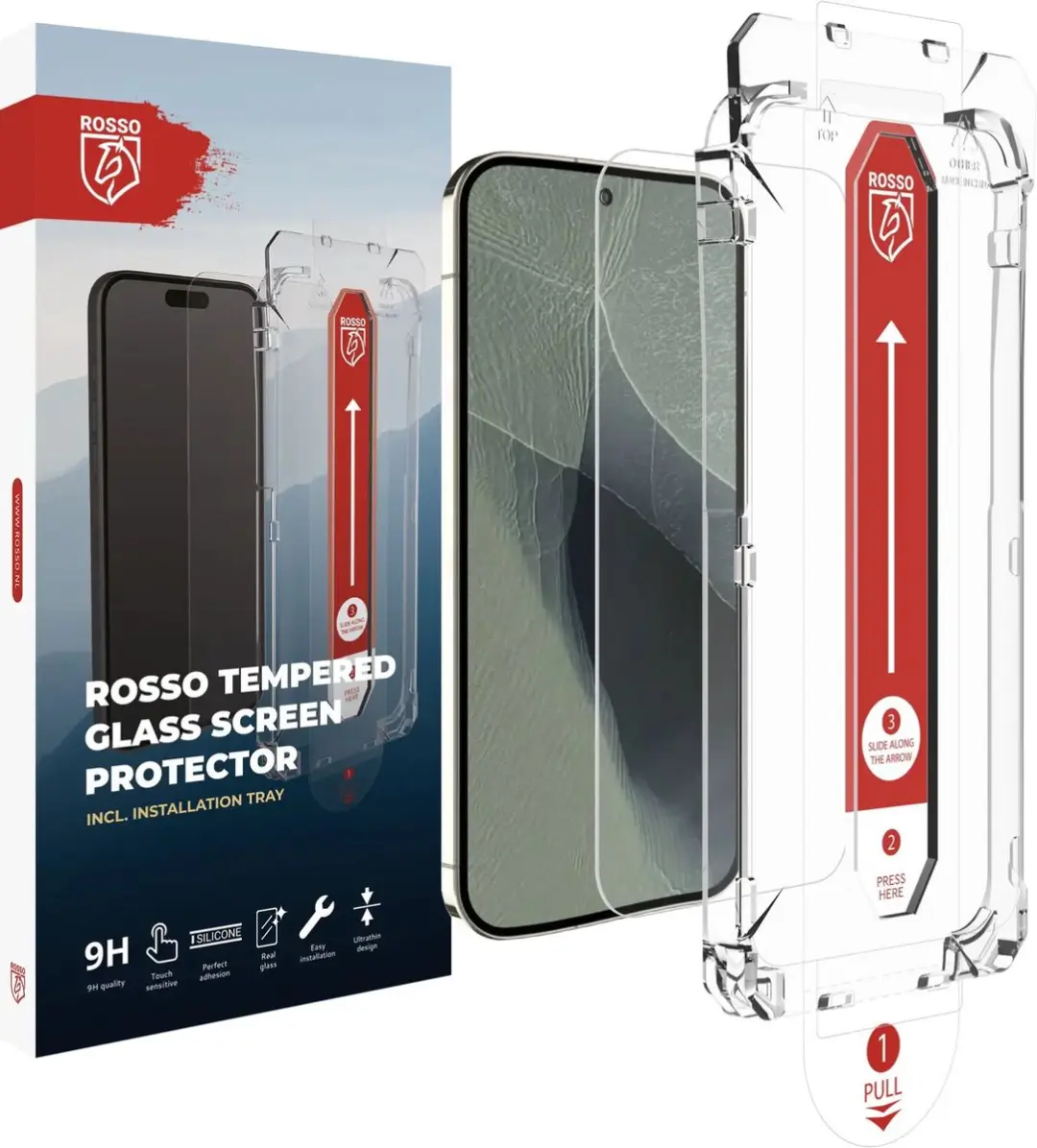 Rosso Google Pixel 11 Pro XL Beschermglas 9H