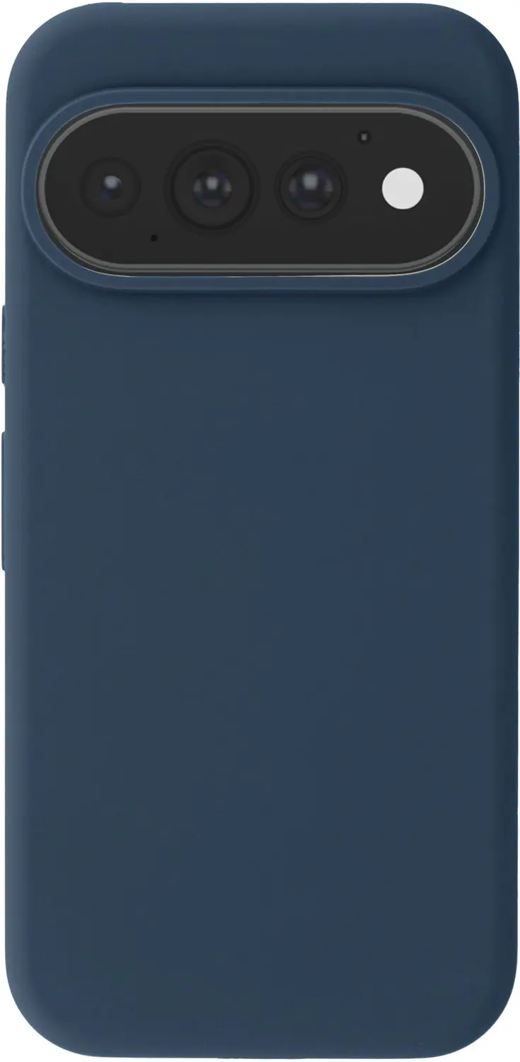 Accezz Liquid Silicone Backcover Donkerblauw