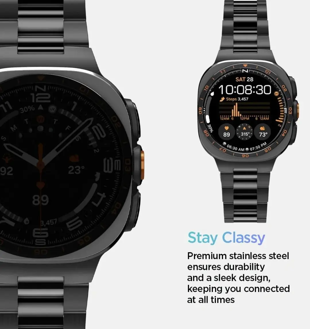 Spigen Modern Fit AMP11620 Bandje - Zwart - afbeelding 5 van 6