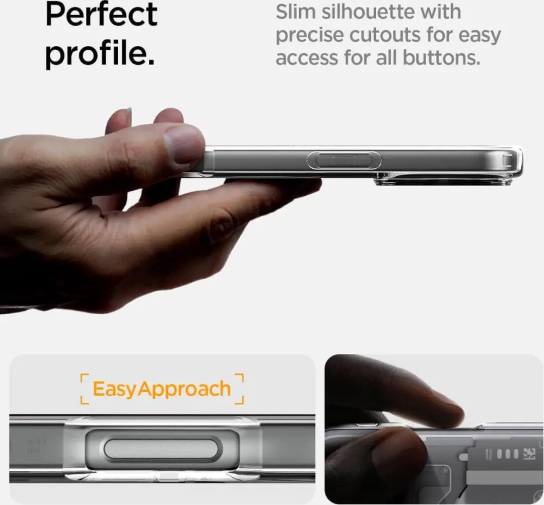 Spigen Ultra Hybrid MagFit Zero One Wit - iPhone 16 Pro Max - afbeelding 5 van 6