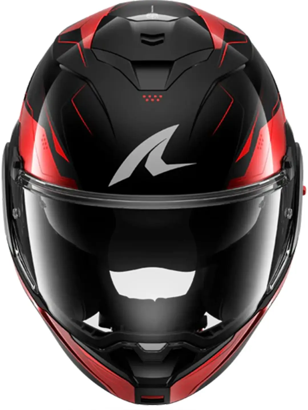 Shark OXO Mekarium Modulaire Helm - M - Black/Chr/Red - afbeelding 5 van 6