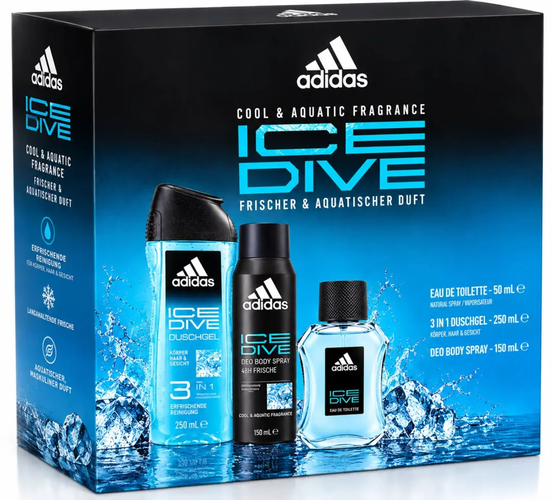 Adidas Ice Dive Geschenkset Heren